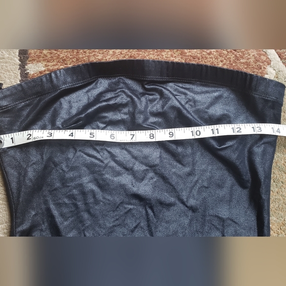 Ladies Black Sexy Strapless Tube SLD Collection Sexy Nylon/Mesh Dress Size M / L - Picture 13 of 14